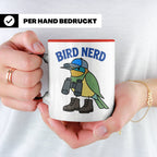 Bird Nerd Tasse für Vogelbeobachter, lustiges Birder Geschen – Rot [farbe:rot]