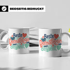 Dermatologin Tasse Beste Hautärztin der Welt Geschenk zum Ab – Weiß [farbe:weiß]