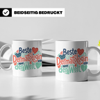 Dermatologin Tasse Beste Hautärztin der Welt Geschenk zum Ab – Weiß [farbe:weiß]