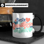 Dermatologin Tasse Beste Hautärztin der Welt Geschenk zum Ab – Schwarz [farbe:schwarz]