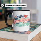 Dermatologin Tasse Beste Hautärztin der Welt Geschenk zum Ab – Schwarz [farbe:schwarz]
