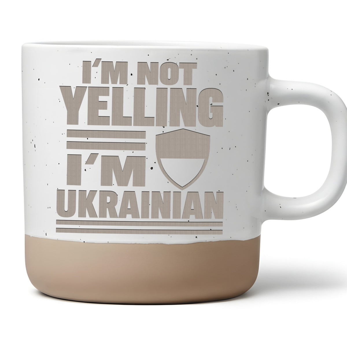 Ukraine Tasse I'm Not Yelling - Lustiges Geschenk für Ukrainer - Patri – Bild 1