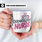 Dermatologie Krankenschwester Tasse Geschenk für Hautärztin  – Blau [farbe:blau]