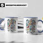 Vogelbeobachter Tasse Easily Distracted By Birds, Geschenk f – Blau [farbe:blau]