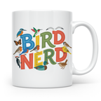 Bird Nerd Tasse für Vogelbeobachter & Ornithologen, lustiger – Weiß [farbe:weiß]