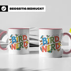 Bird Nerd Tasse für Vogelbeobachter & Ornithologen, lustiger – Rosa [farbe:rosa]