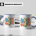 Bird Nerd Tasse für Vogelbeobachter & Ornithologen, lustiger – Blau [farbe:blau]