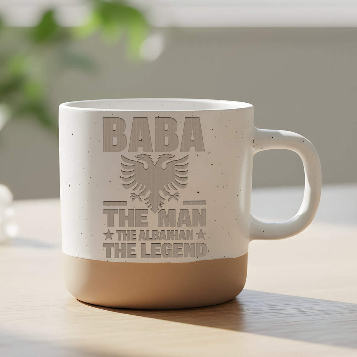 Baba Tasse Albanien Adler The Man Legend - Geschenk für albanischen Va – Bild 6