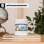 Agility Tasse Hundesport Staying on Course Kaffeetasse für H – Weiß [farbe:weiß]