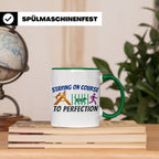 Agility Tasse Hundesport Staying on Course Kaffeetasse für H – Grün [farbe:grün]