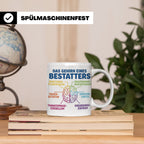 Bestatter Tasse Gehirn lustig | Kaffeetasse für Bestattungsf – Weiß [farbe:weiß]