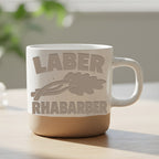 Rhabarber Tasse Laber Spruch - Lustiges Geschenk für Kollegen - Wortsp – Bild 6