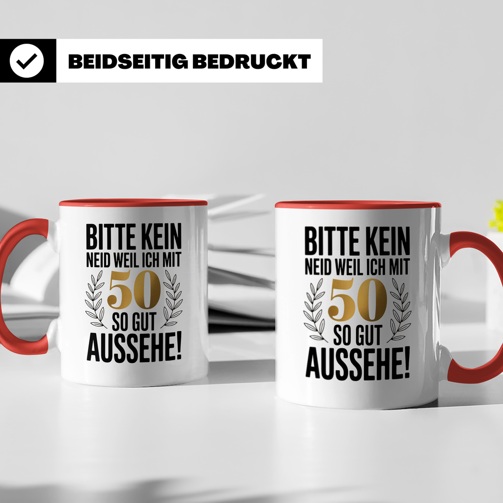 Kaffeetasse Schwarz - Black is my happy color - Gothic Aesthetic Kaffeetasse für Grufties und Dark-Wave-Fans