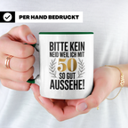 Kaffeetasse Schwarz - Black is my happy color - Gothic Aesthetic Kaffeetasse für Grufties und Dark-Wave-Fans