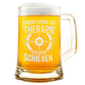 Witziger Schießsport Bierkrug – Andere gehen zur Therapie, ich gehe schießen – Geschenk für Sportschützen & Jäger