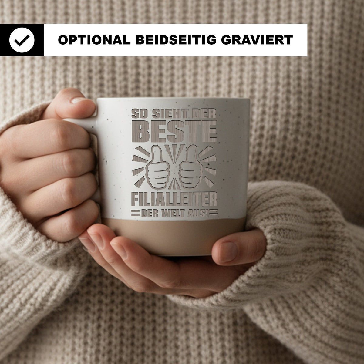 Bester Filialleiter Tasse So Sieht Aus - Lustiges Geschenk für Vorgese – Bild 2