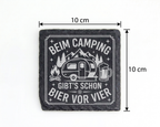 Schiefertafel Untersetzer Camping Geschenk für Wohnwagen Liebhaber lus – Bild 4