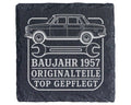 Schiefer Untersetzer Baujahr 1957 Originalteile gepflegt - 69. Geburts – Bild 1
