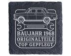 Schiefer Untersetzer Baujahr 1968 Originalteile gepflegt - 58. Geburts – Bild 1