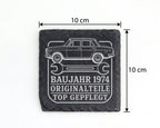 Schiefer Untersetzer Baujahr 1974 Originalteile gepflegt - 52. Geburts – Bild 4