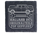 Schiefer Untersetzer Baujahr 1975 Originalteile gepflegt - 51. Geburts – Bild 1