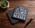 Schiefer Untersetzer Frettchen Mama - Süßes Geschenk für Frettchenhalt – Bild 5