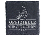Schiefer Untersetzer Offizielle Weihnachts - Lustiges Geschenk für Kol – Bild 1