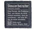 Schiefer Untersetzer Steuerberater Definition - Lustiges Geschenk für  – Bild 1