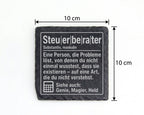 Schiefer Untersetzer Steuerberater Definition - Lustiges Geschenk für  – Bild 4