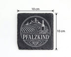 Schiefer Untersetzer Pfalzkind - Pfalz Geschenk für Pfälzer, Weinliebh – Bild 4