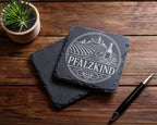 Schiefer Untersetzer Pfalzkind - Pfalz Geschenk für Pfälzer, Weinliebh – Bild 5