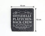 Schiefer Untersetzer Offizielle Plätzchen Back Crew - Geschenk für Bac – Bild 4