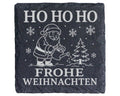 Schiefer Untersetzer Garten Weihnachtsmann - Frohe Weihnachten Geschen – Bild 1
