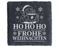 Schiefer Untersetzer Kaffee Weihnachtsmann - Frohe Weihnachten Geschen – Bild 1