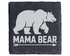 Schiefer Untersetzer Mama Bear Pfeil - Geschenk Für Mutter - Bären Spr – Bild 1