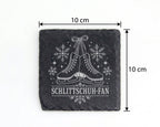 Schiefer Untersetzer Schlittschuh-Fan - Geschenk für Eisläuferin, Eisk – Bild 4