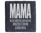 Schiefer Untersetzer Mama Dein Kind Hübsch Wie Du - Lustiges Geschenk  – Bild 1