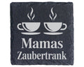 Schiefer Untersetzer Mamas Zaubertrank - Lustiges Geschenk für Mutter  – Bild 1