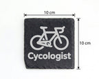 Schiefer Untersetzer Rennrad Cycologist - Lustiges Geschenk für Radfah – Bild 4