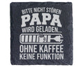 Schiefer Untersetzer Papa Wird Geladen Bitte Nicht Stören - Lustiges K – Bild 1