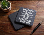 Schiefer Untersetzer Meerschweinchen Welchen Teil Von Wheek Verstehst  – Bild 5