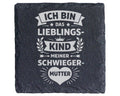Schiefer Untersetzer Lieblingskind Meiner Schwiegermutter Spruch - Lus – Bild 1