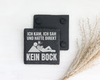 Schiefer Untersetzer Ich Kam Sah Und Hatte Direkt Kein Bock - Geschenk – Bild 2