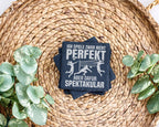 Schiefer Untersetzer Volleyball Spiele Spektakulär Spruch - Geschenk f – Bild 3