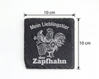 Schiefertafel Untersetzer Zapfhahn Bier Geschenk für Männer lustige Ba – Bild 4