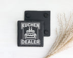 Schiefer Untersetzer Kuchen Dealer Torte - Lustiges Geschenk Für Bäcke – Bild 2