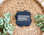 Schiefer Untersetzer Lackierer Loading Motiv - Lustiges Geschenk für M – Bild 3