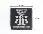 Schiefer Untersetzer Line Dance Hauptsache Spaß - Geschenk für Country – Bild 4