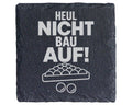 Schiefer Untersetzer Billard Heul Nicht Bau Auf - Geschenk für Poolspi – Bild 1