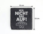 Schiefer Untersetzer Billard Heul Nicht Bau Auf - Geschenk für Poolspi – Bild 4